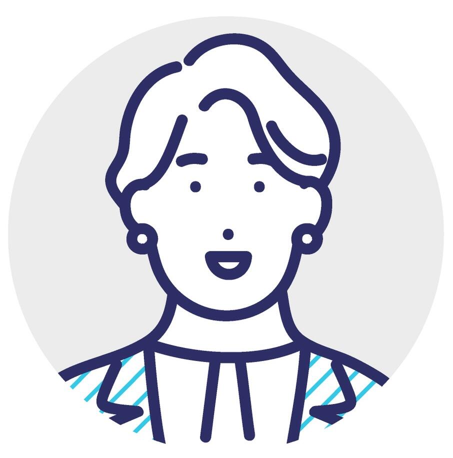 クリーニング後の衣類に添えられた手書きのメッセージカード